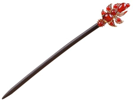 TOYZFRIENDY Épingle Cheveux Vintage Bois Rétro Baguette Chignon Chinoise Accessoire Coiffure pour Femmes et Filles Maintien Sécurisé et Style Élégant