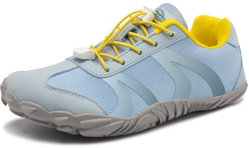 CJROSM Barefoot Shoes Womens Mens,2025 New Casual Sneakers for Women,Zero Drop Wide Toe Box Shoes Men,Non-Slip Breathable&Comfortable Minimalist Trail Running Shoe for Walking Hiking Gym Workout
