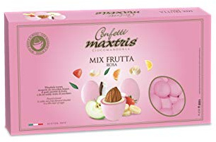 Confetti Maxtris Confetti Alla MANDORLA, Mix Frutta, Rosa