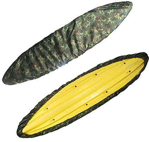 Universelle Kayak Bootsplane Cover Canoe Storage Staubschutz 420D/210D Regenschutz Sonnenschutz Staubschutz Für Kajak/Kanu (Jungle-210D,3.5-4.0m/11.8-13.1ft)