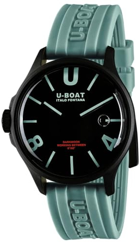 U-Boat Darmoon orologio Uomo Analogico Al quarzo con cinturino in Silicone 9526
