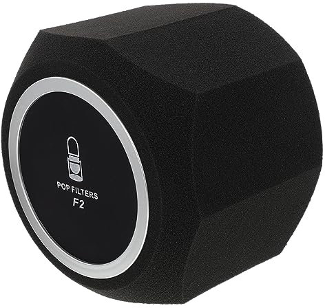 JOINPAYA Microphone Sound-absorbing Sponge Cover Noise Cancelling Shield for Studio Recording Ktv and Live Performance Lightweight and Easy to Install Compatible with Microphones