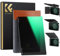 K&F Concept Filtre ND16 Carré 4X5.65 Compatible avec Tilta SmallRig Neewer Matte Box Densité Neutre Verre Optique HD Nano-Revêtements Étanche Anti des Rayures