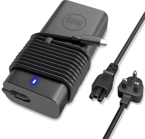ANTWELON 65W USB C Laptop Charger Chromebook Charger for Dell Latitude 5000 7000 Inspiron XPS Lenovo Thinkpad Yoga, HP Spectre EliteBook 20V 3.25A Type C Power Adapter