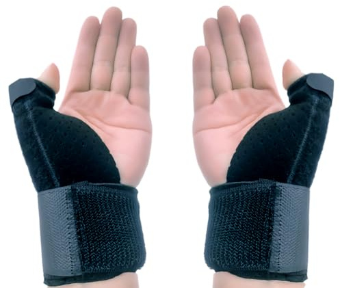XYTAHDM 2 Stück Daumenbandage, Daumenbandage und Handgelenkstütze für Rechts&Links Hände, Daumenorthese Atmungsaktive,Leicht,Stabilisierung