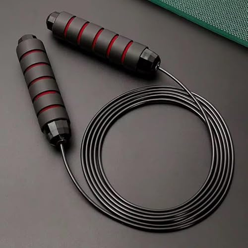 Speed Jump Rope – Verstellbares Springseil 2,8 m für Fitness, Crossfit & Cardio, PVC Seil, Unisex Trainingsseil – ideal für Gym, Boxen & Heimworkout