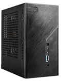 ASRock DeskMini X300 2.5G Series 1.92L Mini PC Barebone Kit, Unterstützt AMD Sockel AM4 Ryzen 5000/4000/3000/2000 Series CPUs, DDR4, Triple Display, 2.5G LAN