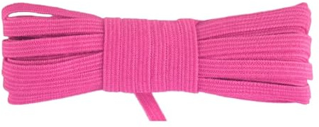 Elástico de punto fino de 4 mm de licra sólida, cordón for diadema, lazo for el cabello, ropa interior, adornos de costura for vestidos, 2, 5 y 10 yardas(Virtual Pink,5 Yards)