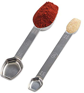 AllSpice Stainless Steel Double Sided Measuring Spoon Set