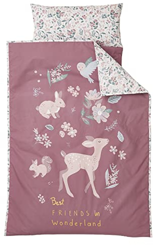 Vertbaudet Kinder Schlafsack MINILI®,Wunderland aubergine