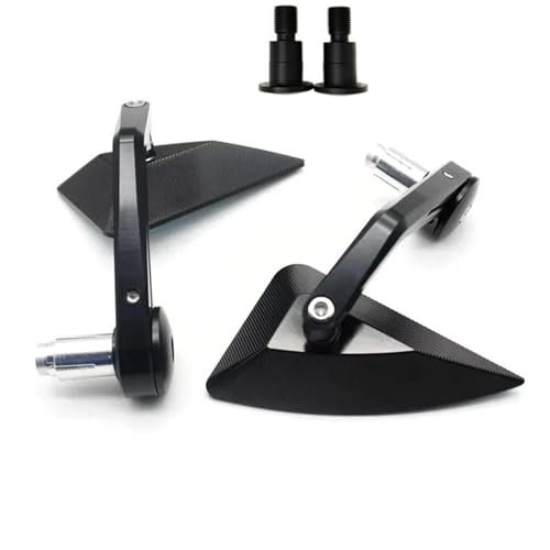 YZCSYBBF Motorrad-Lenkerendenspiegel MT125 MT07 MT09 Lenkerenden-Seitenspiegel MT10 MT01 XSR700 XSR900 FZ6 FZ07 FZ09