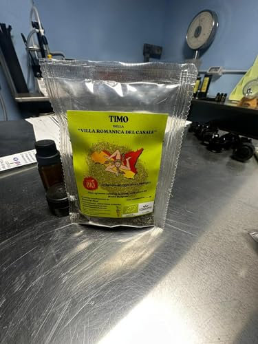 TIMO essiccato sgranato 30 gr - Prodotto in Italia - Ottenuto da Agricoltura Biologica - Prodotto in Sicilia - Aroma naturale di TIMO