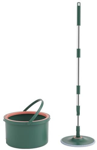 Separación de aguas residuales limpia Absorción de agua Trapeador giratorio de doble propósito seco y húmedo