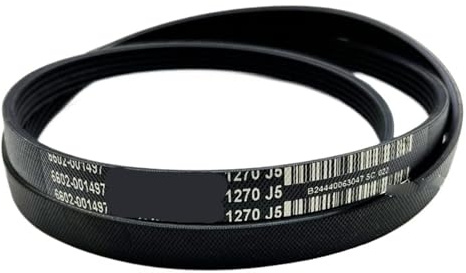 YHNNH Correa For Lavadora De Tambor, Compatible con Samsung, 1270 J5 6602-001497, Accesorio De Correa Giratoria For Cinta Transportadora.