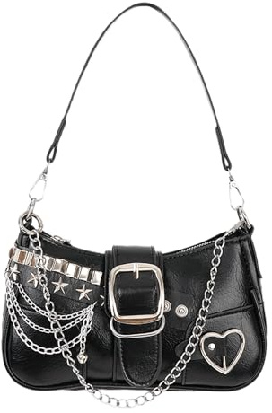 Aulenge Y2K Umhängetasche Damen Handtasche Coole Heiße Mädchen