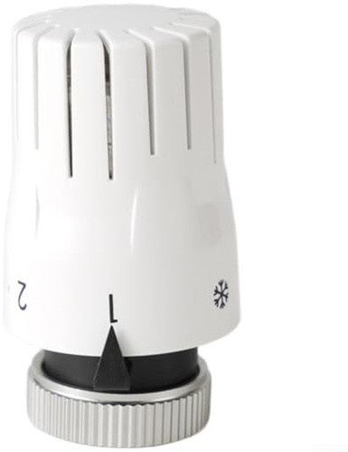 Thermostatic Radiator Valve Head With M30x1.5 Thread Size, 5 Level Temperature Adjustment And Anti Freeze Function For Heating