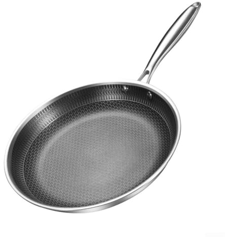 Kokkärl hamrad panna med jämn värme- och repbeständighet, lämplig för olika spisar, storlekar 22, 26, 30 cm tillhandahålls (22 cm)
