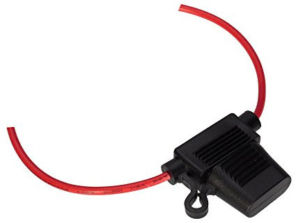 Mintice KFZ Auto Mini Sicherungshalter Gehäuse vergossen Flachsicherungen 12V 24V 30A Wasserdichte