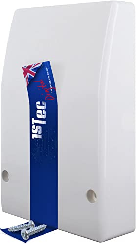 1STec White Internal Virgin Media Wall Box Housing for 2-Way Splitter Outlet or Isolators Suitable for use on TiVo V6 Digital TV & as Used by Super Fast 2 3 Superhub Broadband Cable Modems (Indoor)