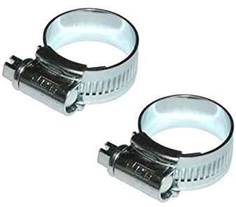 JCS Hi-Grip Zinc platedl hose clamp 11-16mm x2
