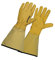 Guantes ROSTAING ROSERAIE - Par de Guantes Largos de Cuero Tratado Hidrófugo - Todos los Trabajos en Ambientes Secos y Húmedos - Poda de Rosales y Pequeñas Plantas Espinosas - Puño Protector Antebrazo