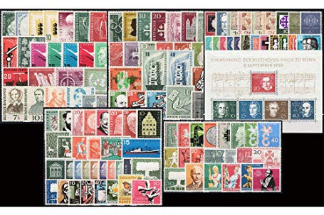 Goldhahn BRD Bund 1955-1959 postfrisch ** Briefmarken für Sammler