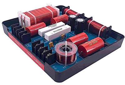 JINGERL 350W Crossover 3 Wege Audio-Lautsprecherfrequenzteilerfilter-Treble-Midrange-Bass Drei-Wege-Crossover-Audio-Board