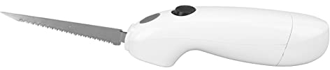 Cuchillo Eléctrico, Cuchillo Ergonómico para Filetear para Trinchar Carnes, Aves, Espuma para Manualidades y Más, Cuchillas Extraíbles, Apto para Lavavajillas, Cuchillo Eléctrico