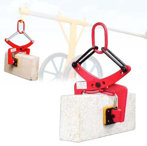 Stahl-Hängering-Stein-Hebeklemmen, Straßenrand speziell für Pflastersteine, Granit- und Plattenheber.