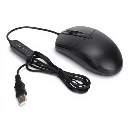 Jectse Beheizte USB-Maus, 3 Stufen Einstellbare Temperatur, Computermaus, 3-Gang-Timing-Maus-Handwärmer, 1600 DPI, für, OS X-System