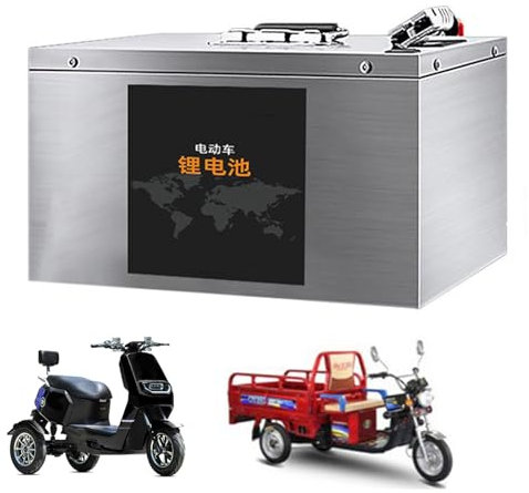 WILLQ Batería Recargable Motocicleta 72 voltios batería Litio 72V 35Ah 55Ah 60Ah 80Ah 95Ah batería Triciclo batería vehículo Cuatro Ruedas para Kit Bicicleta eléctrica con Motor 5000W,72v95ah