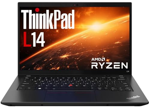 Lenovo ThinkPad L14 Gen 1 Laptop Business, 14 pollici FHD (1920x1080), AMD Ryzen 5 Pro 4500U, 16 GB RAM, 256 GB SSD, Tastiera US QWERTY, Windows 11 Pro (Rcondizionato)
