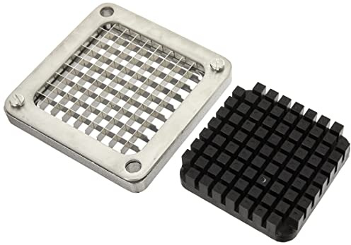Lacor - Cuchilla + empujador 10x10 mm para Cortador Patatas y gajos Lacor | Para un uso práctico y profesional en cocina; perfecto para el día a día en hostelería y en casa, cómodo de usar y de guardar