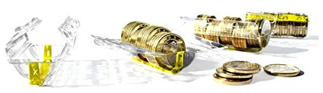 CECONCEPT Münzetui für Münzen 0,01/0,02/0,05 Euro, 3 Packungen mit je 100 Stück