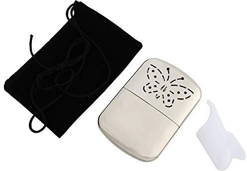 Scaldamani - Pocket Heater Ultralight tasca portatile Liquid Fuel Burner palmare Warmer Interni Esterni Piccolo Handy dello scaldino