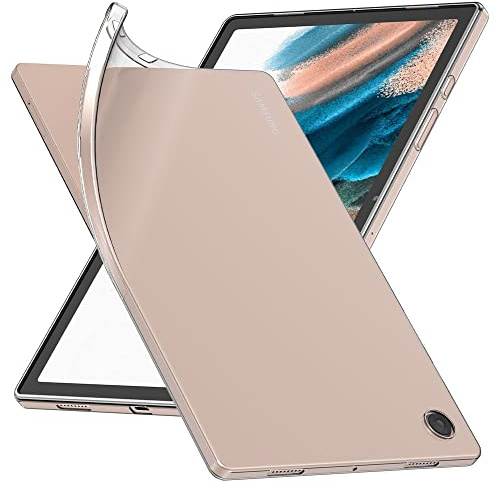 ebestStar - Cover per Samsung Galaxy Tab A8 10.5 (2021) SM-X200 X205, Custodia Silicone Trasparente, Protezione TPU Antiurto, Morbida Sottile Slim, Trasparente