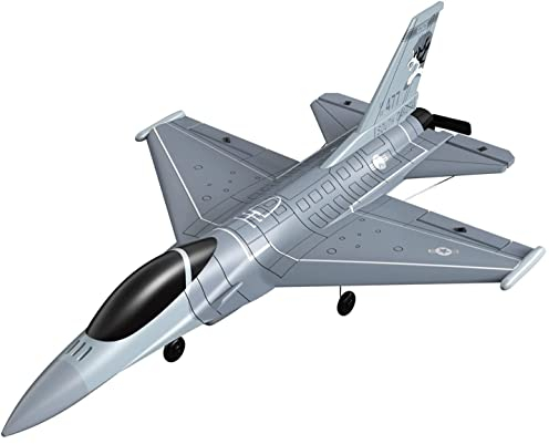 VOLANTEXRC F16 RC Flugzeug – PNP Modellflieger (ohne Akku & Sender) mit 6-Achsen-Gyro, EIN-Knopf-Kunstflug & EPP-Rumpf – Leichtflieger für Anfänger & Fortgeschrittene – RTF Upgrade-fähig