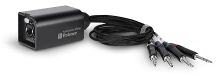 Palmer AoC Loom TRSm Audio over Cat Multicore-Adapterkabel von etherCON auf 4 x TRS Klinke