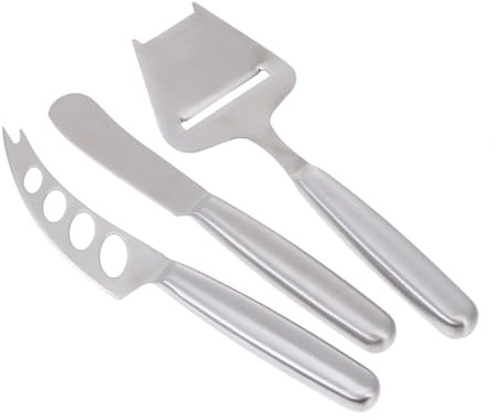 Alipis 3piezas Cortador De Queso y Acero Inoxidable Cortador Lonchas Utensilios De Cocina