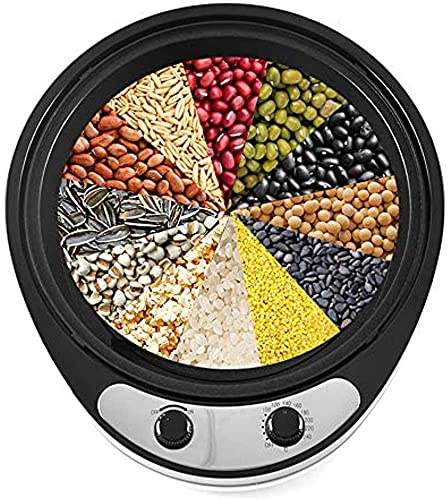 800G Elektrische Kaffeebohnen-Röstmaschine Home Kaffeeröster Maschine Mit Temperatureinstellung Abgeschrägtes Design Zum Backen Von Kaffee, Getreide, Bohnen, Tee