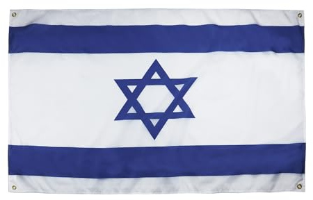 AZ FLAG Flagge Israel 150x90 cm Fahne Israelische Leichtes Polyester 4 Ösen