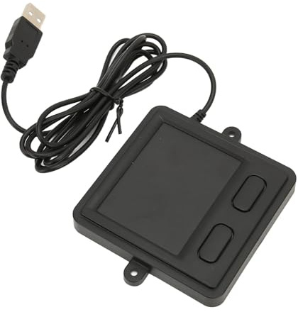Kabelgebundenes USB-Touchpad, Tragbares Trackpad Mit 2 Tasten Computer-Touchpad hochempfindlich für Laptop Desktop Homeoffice