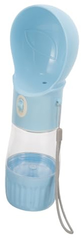 ibasenice Vaso De Agua y Comida para Alimentar Botella De Agua para Perros Portátil para Mascotas para Pasear con Tu Perro