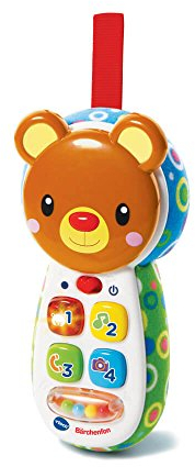 Vtech Baby 80-502704-Bärchenfon Brown, Braun