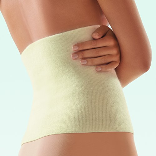 Bort 106600 Large Silber Climacare Leibwärmer Mit 44% Angora, Large, Silber, 1 Stück