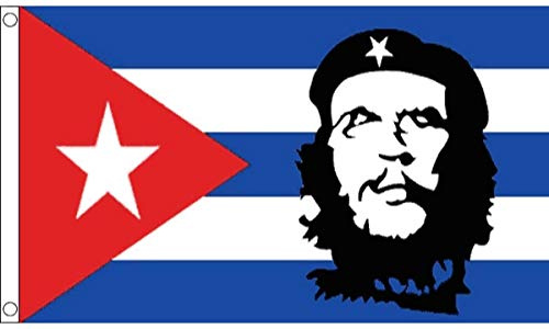 Bandera de Che Guevara Cuba - 100% poliéster con ojales - FlagSuperstore©