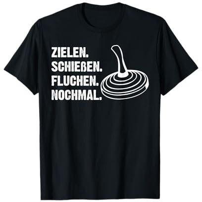 Stockschießen Eisstockschießen Stockschütze Geschenk T-Shirt