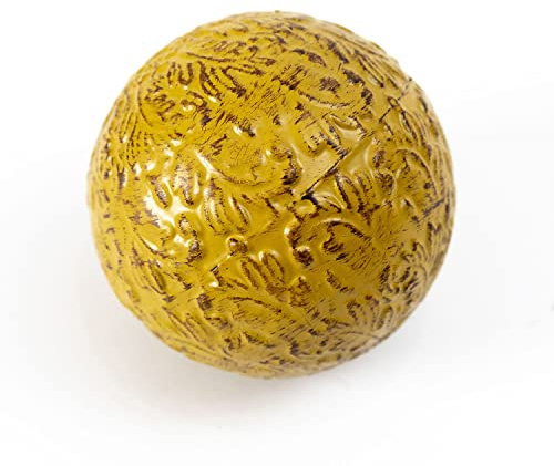 YiLifebes Decor for Table Iron Decorative Sphere Orbs Decorative Balls