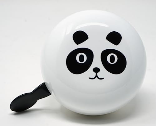 80 mm XXL Fahrrad Klingel Glocke Grosser Panda Bär Fahrradglocke Ding Dong 2-Klang