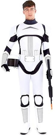 Partilandia Disfraz de Soldado Imperial Estelar para hombre Talla S hombre